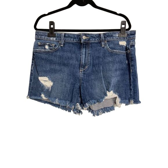 Joe's Denim Shorts Womens Size 20-22 Blue 4" Cut Off Distressed Frayed Hem - Picture 1 of 9